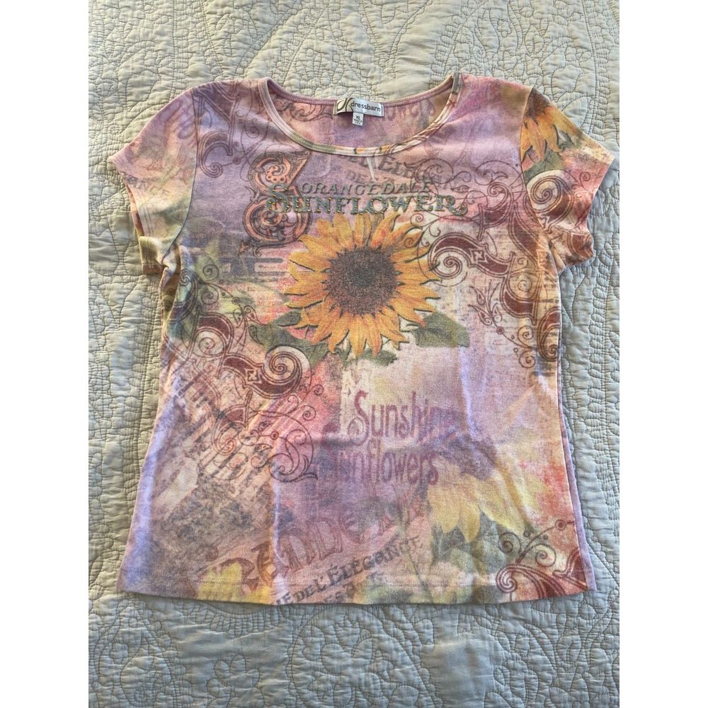 Women's Y2K Sunflower T-shirt